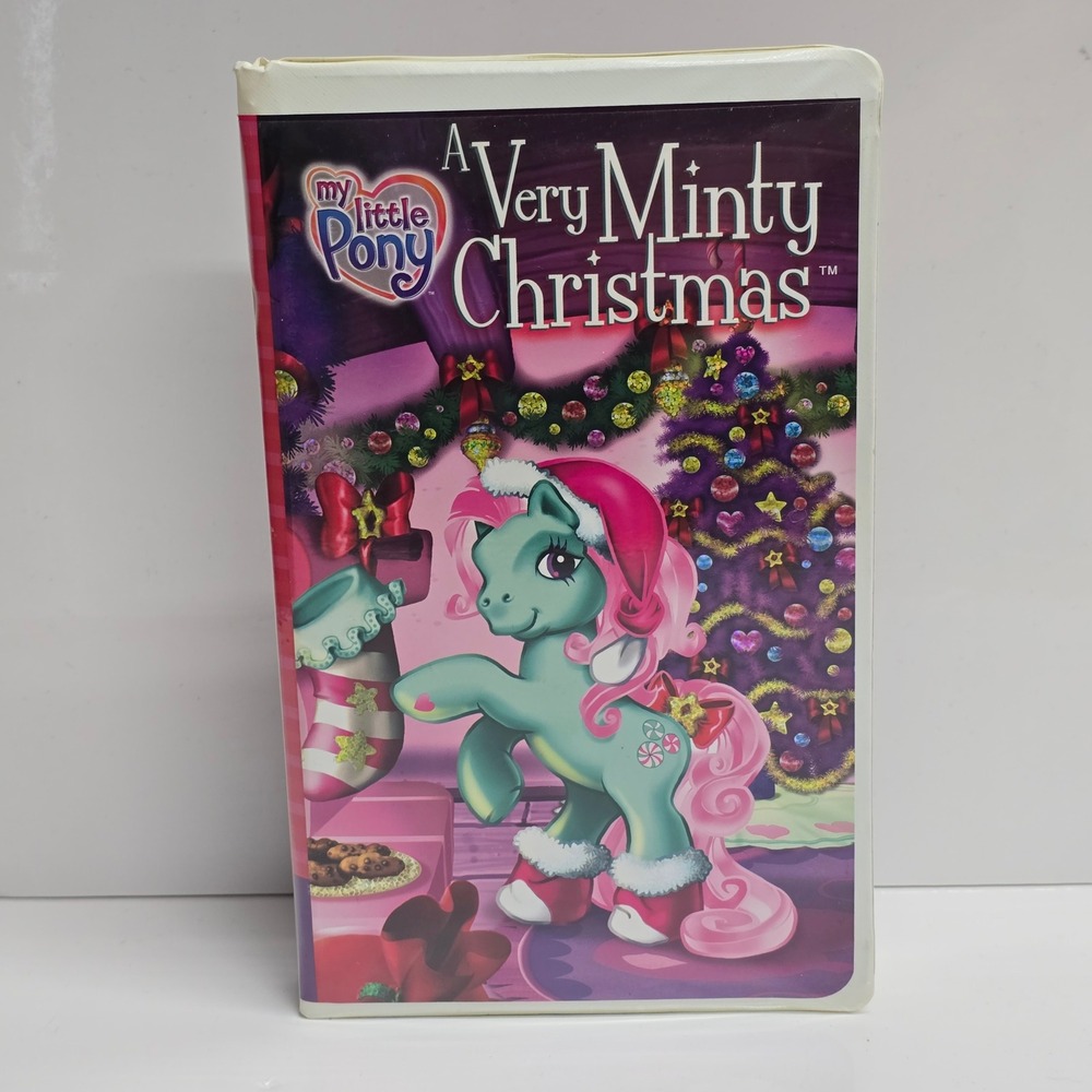 My Little Pony A Very Minty Christmas VHS 2005 Childrens Holiday Movie